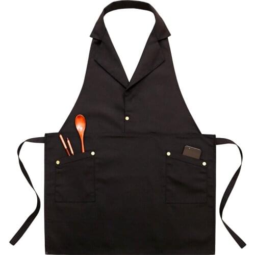 Apron Fashion Tea House Baking Shop Coffee Shop Mens and Womens Workwear Flower Shop