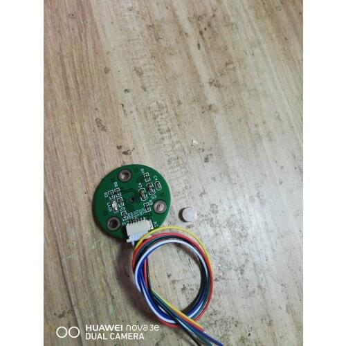 Magnetic Encoder AS5048A Sends Magnet and Lead SPI Interface to Send Schematic Diagram and Reference Routine