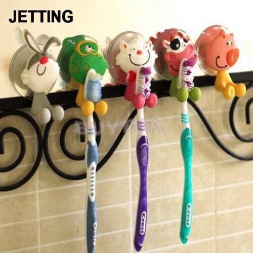 Mini Toothbrush Holder Bathroom Product Sanitary Ware Accessories Lovely Household Animal Type Toothbrush Holder