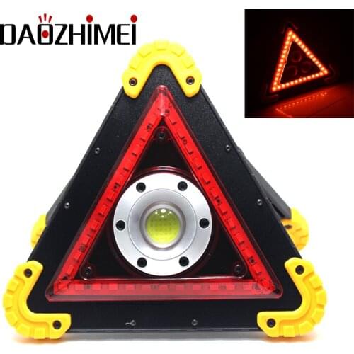 Multifunctional portable Spotlight Rechargeable Led Work Light 18650 Spotlight Vehicle maintenance lamp outdoors Camping lantern