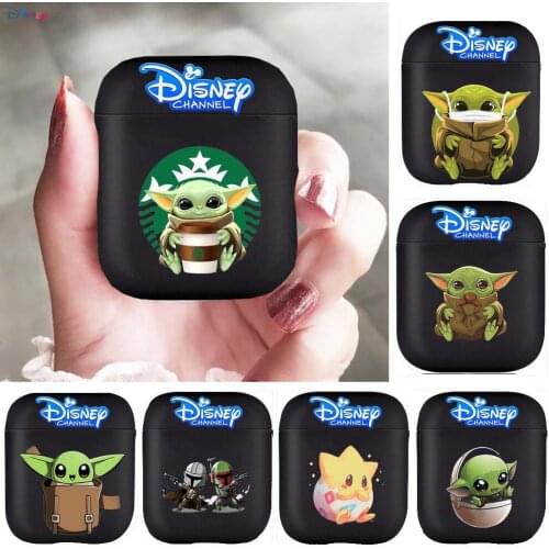 Disney Star Wars Yoda Soft Silicone Cases For Apple Airpods 1/2 Protective Bluetooth Wireless Earphone Cover For Apple Air Pods