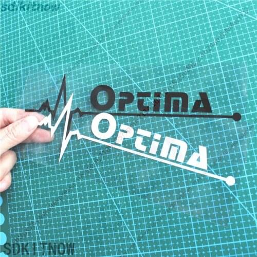 7x20cm Heart Car Sports Decal Sticker Styling Windows Door Decoration For kia optima k5 2014 2015 2016 2017 2018 accessories