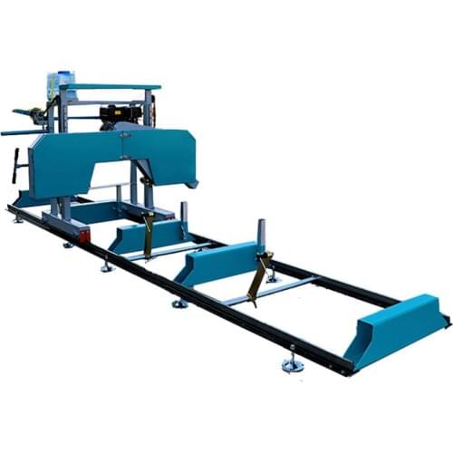 Kohler 14HP Gasoline Portable Sawmill with Mobile Trailer for USA CANADA