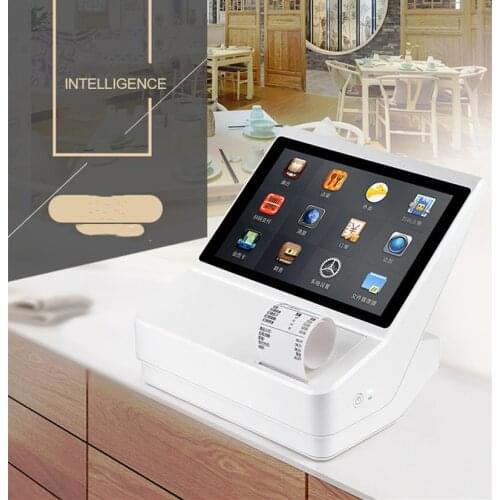 New style 10.1 inch all in one pos terminal quad core smart android pos system cash register machine touch screen ordering