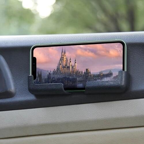 Adhesive Adjustable Car Phone Holder Bracket with Double-side Tape GPS Mobile Phone Mount Support Flexible Cell Phone Stand