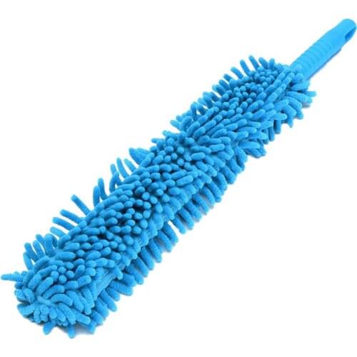 Car Wash Brush Flexible 16 inch Long Superfine Fiber Alloy Wheel Cleaner