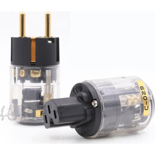 P-029E/C-029 EU version Power Plug IEC connector for audio power cable