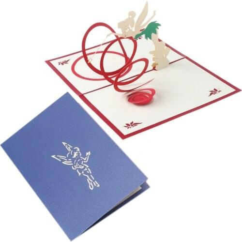 Fairy Greeting Card 3D Handmade Up Birthday Childrens Day Christmas Jy28 21 Dropshipping