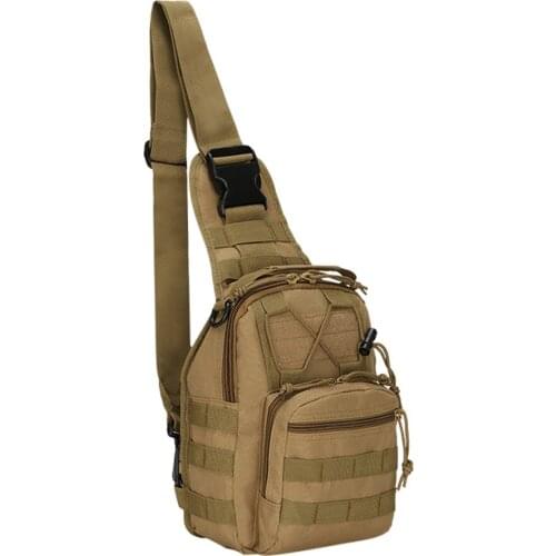 Tactical Sling Bag Hunting Camping Sling Shoulder Backpack Molle Chest Tool Pack for Men