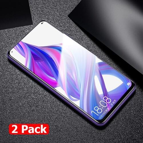 2 Pack Tempered Glass For Huawei Honor 9X Global Explosion-Proof Screen Protector Armor Film For Huawei Honor 9X Premium Glass