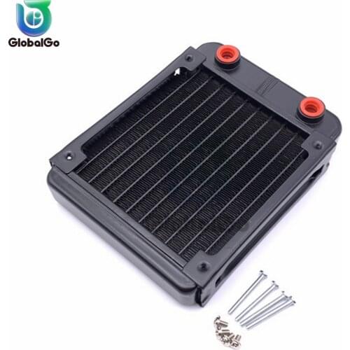 1 Pc 80/120mm Aluminum Computer Radiator Water Cooler Cooling For CPU GPU VGA RAM Heatsink Exchanger liquid Cooler