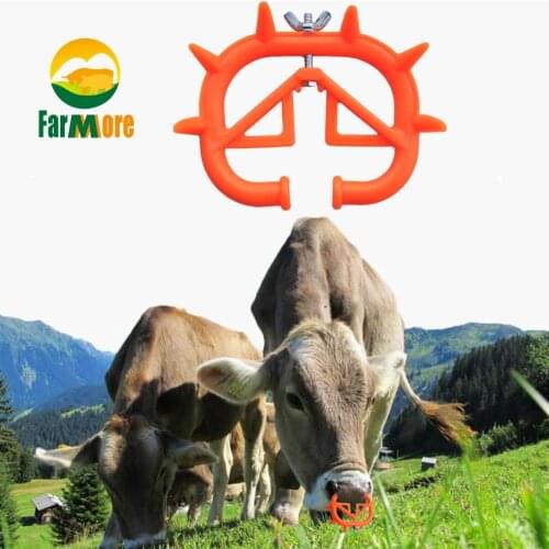 1Pcs Calf Weaner Milk Sucking Preventer Calf Nose Ring Cattle Nose Thorn Livestock Equipment