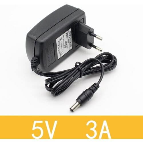 1pcs 5V 3A DC5.5mm AC/DC Adaptor 5V3A 3000mA Power Adapter Supply Charger For Android TV Box SP