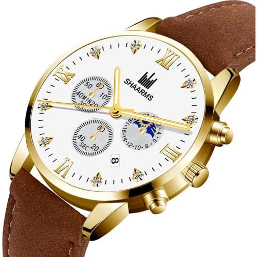 Mens Top Luxury Fashion Calendar Watches Male Casual Sports Watch For Men Business Quartz Wrist Watches Relogio Masculino часы