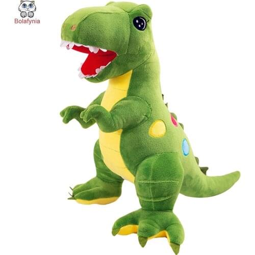 BOLAFYNIA Dinosaur Tyrannosaurus children plush stuffed toy baby kids toy for Christmas birthday gift