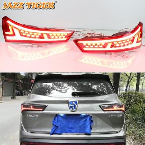 Tail Light Taillights For Almaz Captiva MG Hector 2019 2020 Trailer rear lights led Stop signal for cars Fog Brake Lamp Reverse