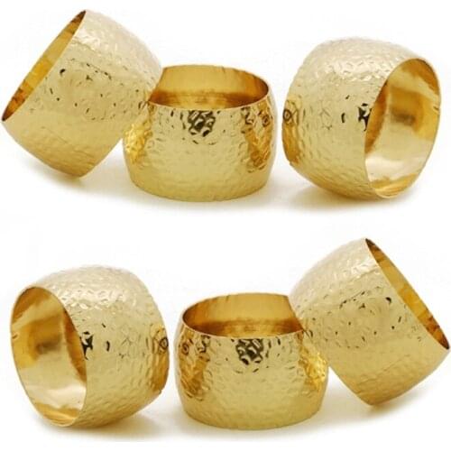 Napkin Rings Wedding Napkin Holder Metal Leaves Napkins Holder Rhinestone Napkin