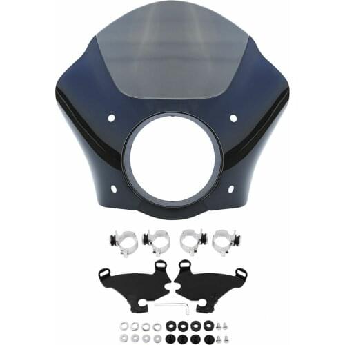 Motorcycle Gauntlet Headlight Fairing Lock Mounting For Harley Sportster XL883L 1200X