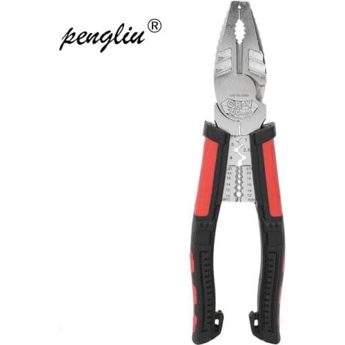 7-in-1 Electrician Multi-function Crimping Pliers Wire Stripping Cable Wire Cutter Needle Nose Pliers Cutters Repair Tools
