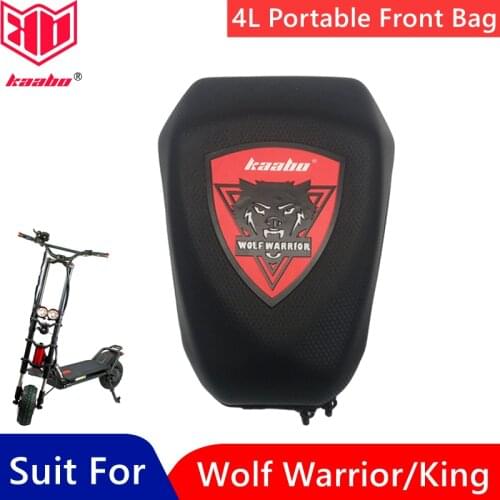 Original 4L Portable Front Bag for Kaabo Kaabo Wolf Scooter Charger Battery Bottle Phone Carry Bags Spare Kickscooter Accessory