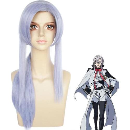 Anime Owari no Seraph of The End Ferid Bathory Wig Cosplay Costume Heat Resistant Synthetic Hair Carnival Party Wigs