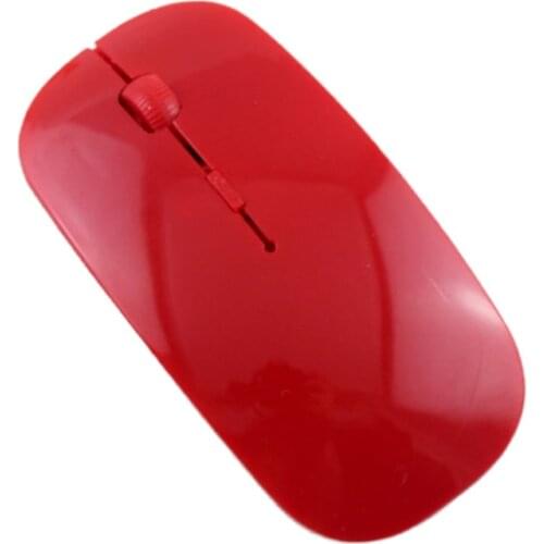 Rechargeable Wireless Mouse Ultra Thin Silent USB Optical Mice 2.4GHz Computer Wireless Mouse For PC Laptop