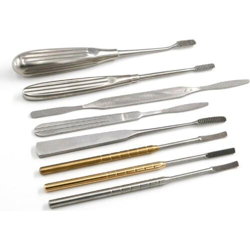 Nasal bone file, nasal comprehensive surgery tool, straight contusion, inner and outer arc, tooth rubbing