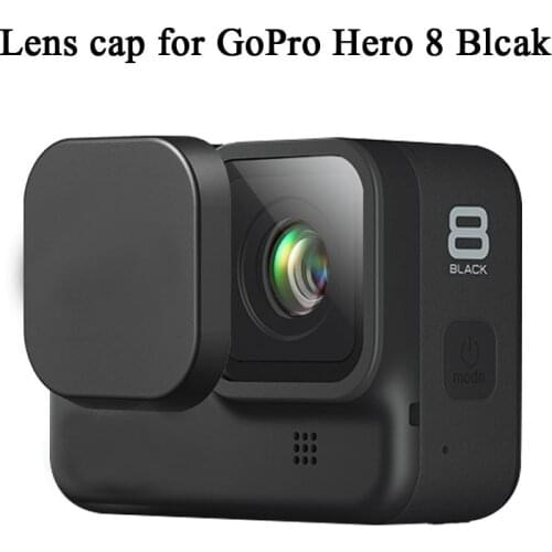 Professional Protective Lens Cap For GoPro Hero 8 Dust-proof Camera Lens Protector Cover With suction cup for go pro 8 Accssory