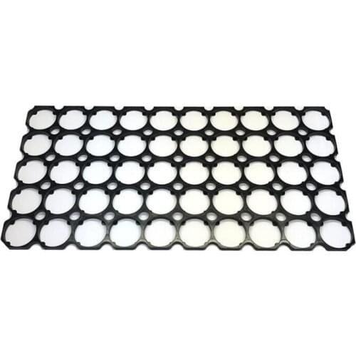 300pcs/lot MasterFire 5*10 32650 Batteries Spacer Radiating Holder Bracket Black Plastic Battery Storage Box Holder Brackets