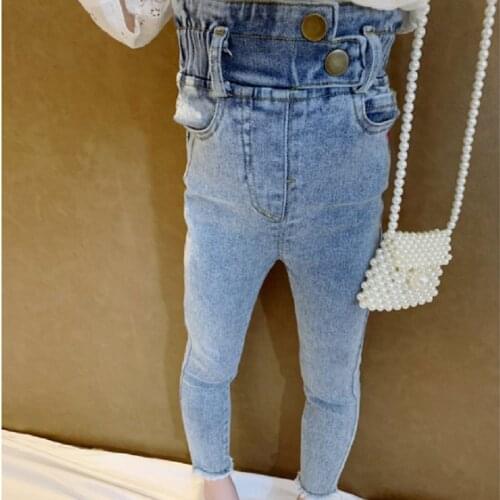 High Waist Baby Spring Autumn Pants For Boys Girls Children Kids Trousers Clothing Quality Teenagers 2021