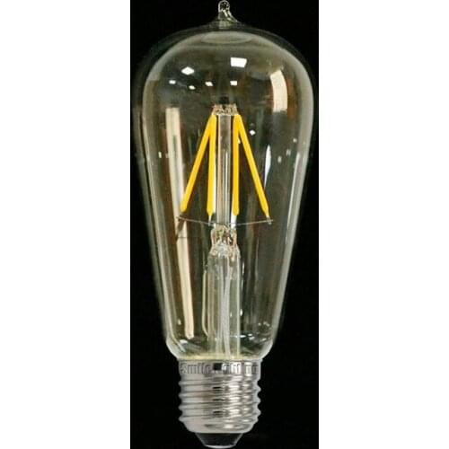 ST58 LED Edison Bulb E27 220V Vintage Led Filament Warm White Bulb