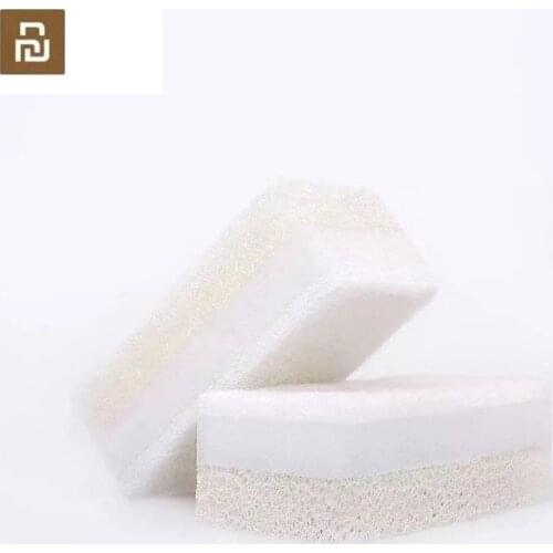 Youpin JieZhi Three-Layer Composite Dishwashing Brush Kitchen Sponges Household Cleaning Eco-Friendly Scouring Pads 6pcs