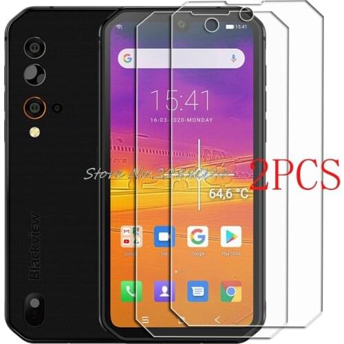 2PCS FOR Blackview BV9900 Pro Tempered Glass Protective on Blackview BV9900 5.84 Screen Protector Glass Film Cover
