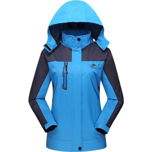 Spring jacket women 2019 outdoor coat woman hiking jacket waterproof windproof jacket For Camping Hiking Trekking Climbing F17B