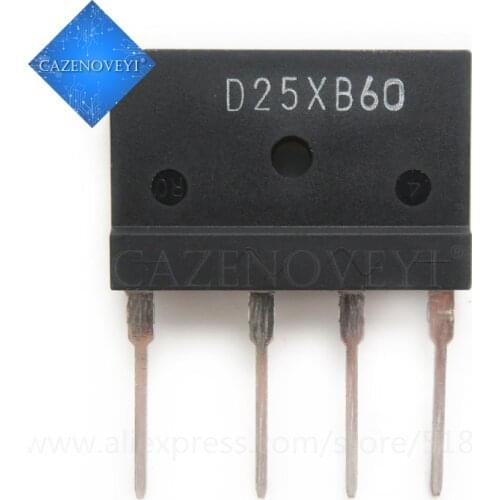 10pcs/lot 2560 D25XB60 GSIB2560 D25SB60 D25SBA60 RBV-2506 KBJ25J 25A 600v bridge rectifier electromagnetic oven