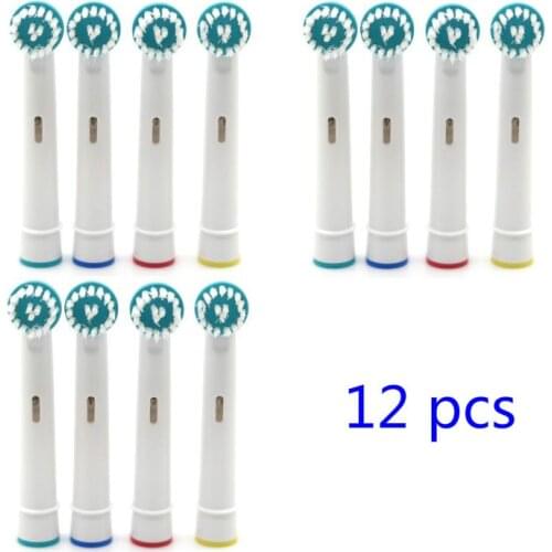 12 pcs Replacement Toothbrush Heads For Oral B OD-17A Pro-Health Kids Child Children Electric Tooth Brushes Oral Hygiene Care