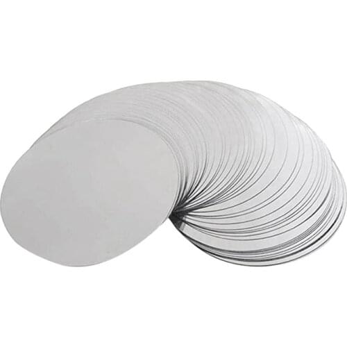 150 Pcs 3 Inch Silver Wine Pourer Discs Drip-Proof Drop Drip Stop Pouring Pour Spout Pour Wine Thin Slice