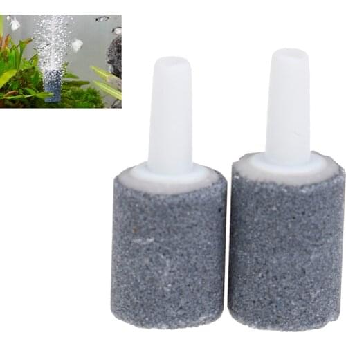 Aquarium Cylinder Shape Air Stone Mineral Bubbles Release Fish Tank Punp Airstone Accessories Fish Tank Air Pump