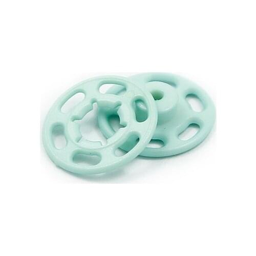 Free shipping 20pcs/lot Peacock blue plastic snap button baby clothes button shirt button children clothes button 7.5mm-21mm