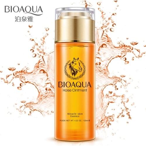 BIOAQUA Horse Oiltment Toner Oil Control Moisturizing Firming Skin Lotion Essence Repair Damaged Skin Lasting Moisturizing Toner