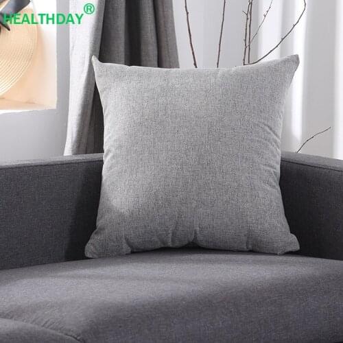 Couch Throw Pillows Inner PP Cotton Fill Solid Color Protect The Lumbar Spine Decorative Pillow Cushion Throw Sofa Decor Couch