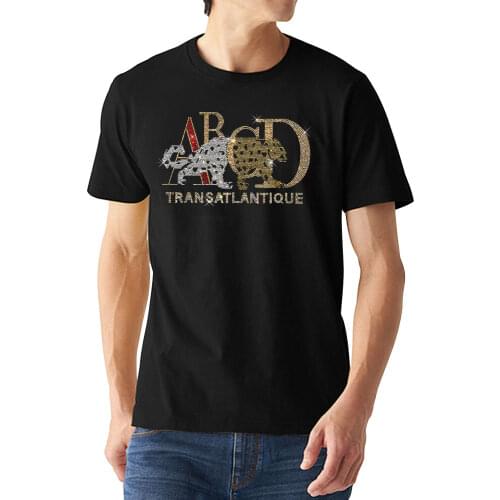 Leopard Tee Shirt Man T-shirt Plus Size Short Sleeve T-shirt Men Streetwear Print 2021 Summer Rhinestone Slim Fit Animal Solid