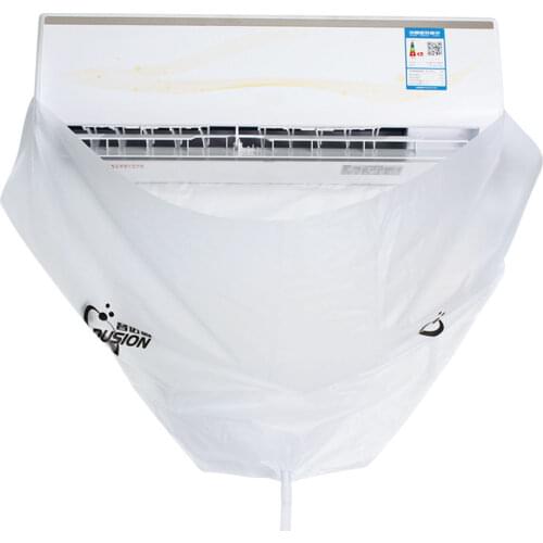Air Conditioner Cleaning Cover Hanging Waterproof And Dustproof Tool Air Conditioning Parts Household Cleaning Dust Cover