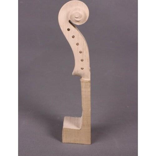 New 6 String 4/4 Violin Neck Maple Hand-Carved Violin Parts/Accessories