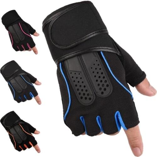 NEW Cycling Bike Half Short Finger Gloves Shockproof Breathable MTB Road Bicycle Gloves Men Women Sports Cycling Equipment