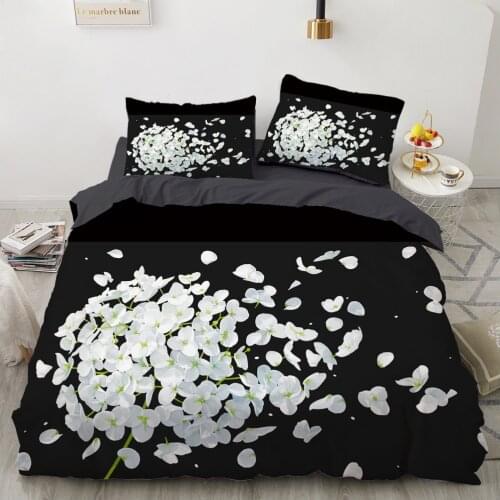 3D Duvet cover Quilt/Blanket/Comfortable Case Luxury Bedding 135 140x200 150x200 220x240 200x220 for Home Sun Flower petal