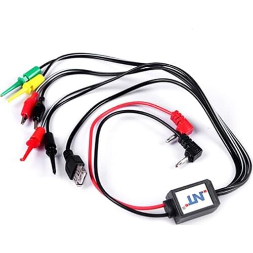 Regulated Power Supply Cord USB DC Power Supply Test Cable For iPhone Samsung Phone Repair Tools Power Data Cable Interface