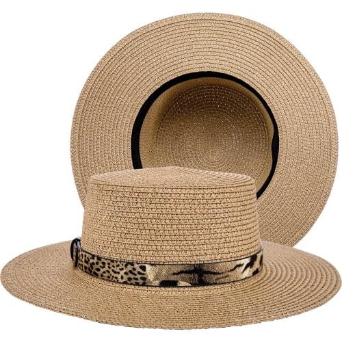 New Fashion Womens Summer Hats Wide Brim British Style Cap Female Casual Beach Spring Summer Straw Hat Girl Lady Barry.Wang