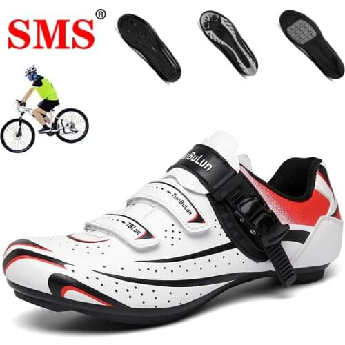 High Quality MTB Cycling Shoes Professional Outdoor Self-Locking Bicycle Sneakers Men Road Bike SPD Cleat Sports Shoes Unisex
