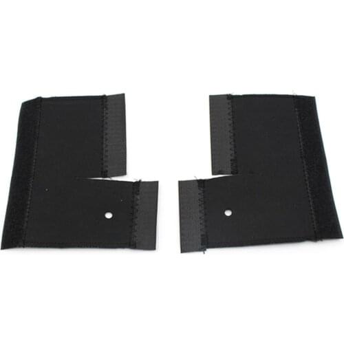 2Pc Cycling MTB Bike Bicycle Front Fork Protector Pad Wrap Cover Set Black